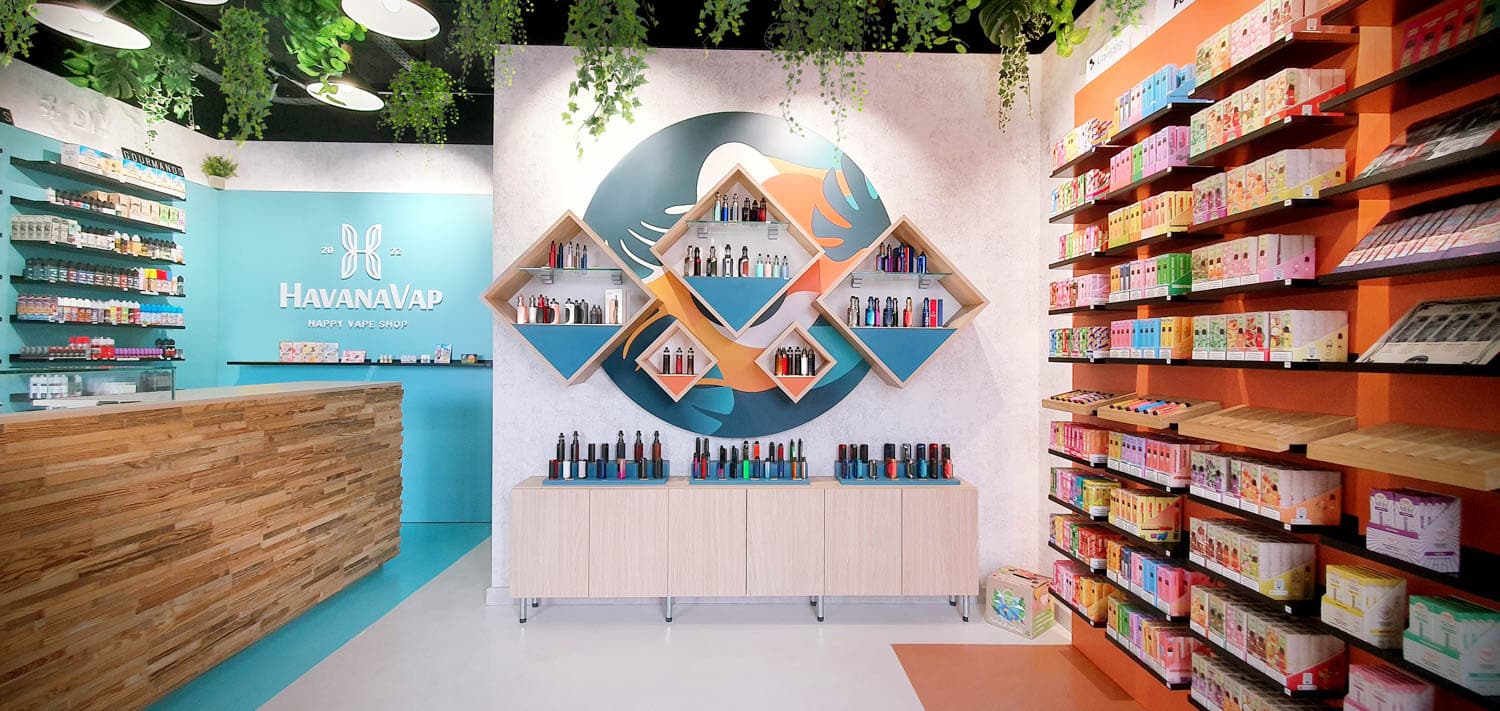 Havana Vap Audruicq – Vape Shop Design & Identité de Marque